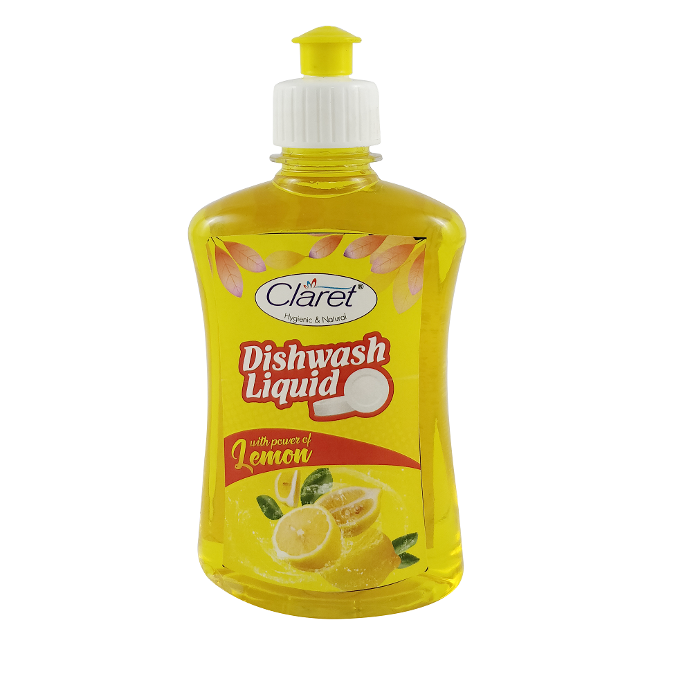 Claret Dishwash Liquid (Lemon)