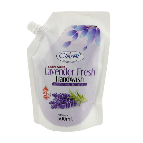 Claret Handwash Lavender Fresh (Pouch)