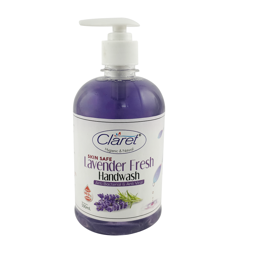 Claret Handwash Lavender Fresh (Pump)